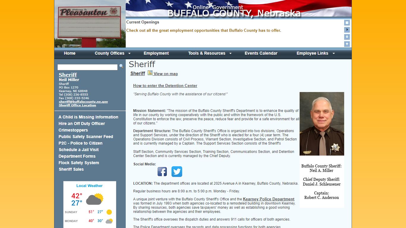 Buffalo County: Sheriff - Nebraska